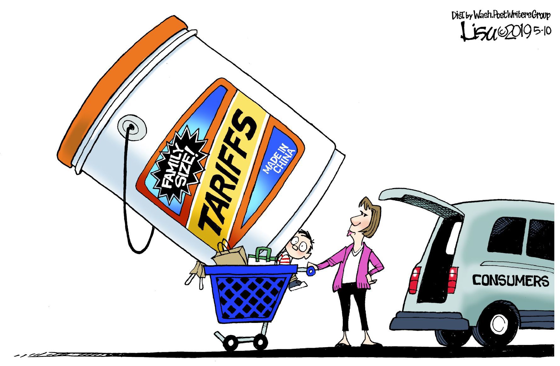 Lisa Benson cartoon